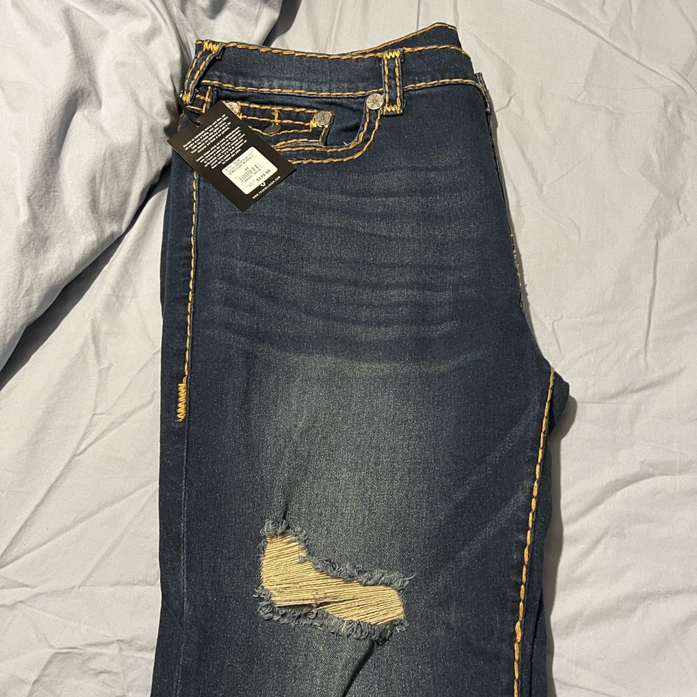 Brand New True Religion Geno Relaxed Slim Jeans size 44